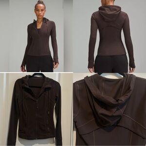 Lululemon Hooded Define Jacket *Nulu Espresso size 6